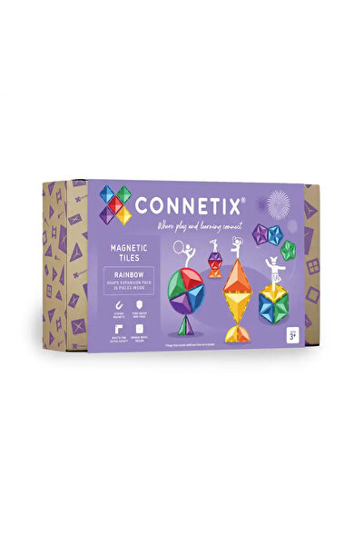 Connetix Rainbow Shape Expansion Set - 36 Parça CON-EU-36SE