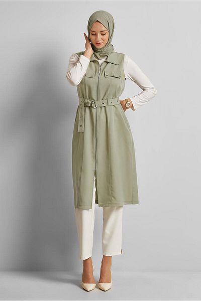 Alvina Belt Vest 45645