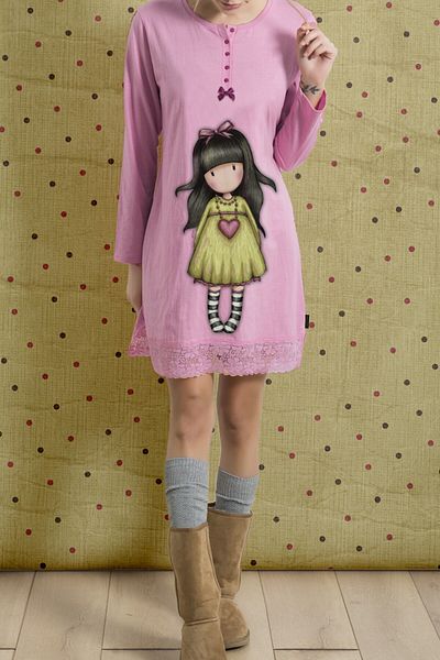 Santoro Gorjuss children's nightgown Heartfelt - 6 years