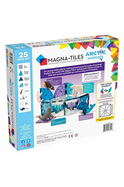 Magna Tiles ماغنا تايلز القطب الشمالي 25 قطعة 21125