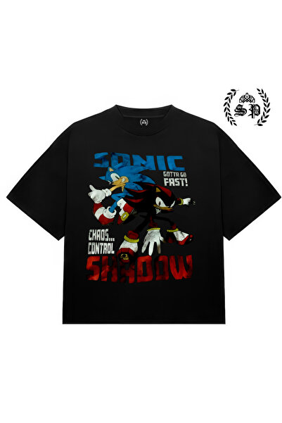 StartMore تي شيرت سونيك شادو فريندز فينتاج Y2k