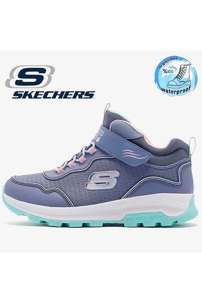 SKECHERS Storm Blazer Streamline Coast 303451L Waterproof Orthopedic Kids Boots Lila