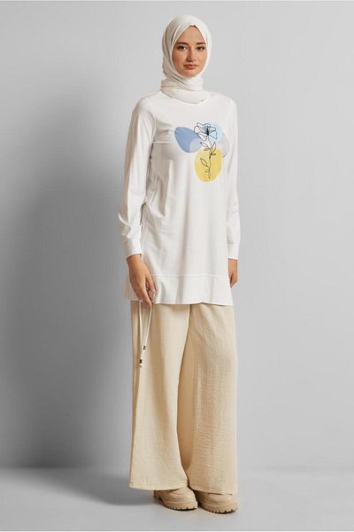 Alvina Printed Tracksuit Tunic 45692