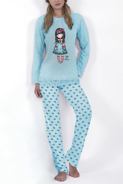 Santoro Pijama Gorjuss dama lunga Pretty as a picture - L