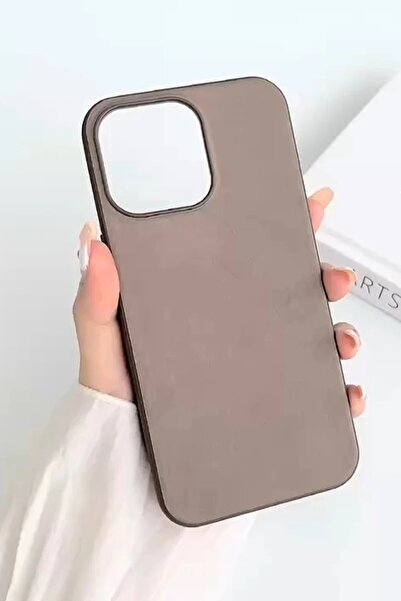 CepteToptan Myt09 iPhone 15 Pro Max Case Karen Magsafe Cover - Brown