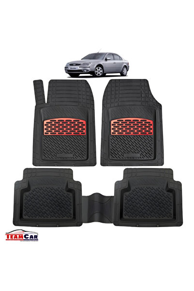 TEAMCAR Covorașe auto tip tavă compatibile cu Ford Mondeo Mk3 (2000-2007) - R...