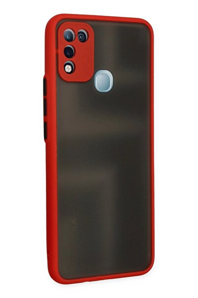 CepteToptan Myt09 Infinix Hot 10 Play Case Montreal Silicone Cover - Red