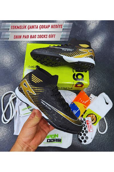 AİRBOOM Pro Astroturf Set of 3+Bag+Socks+Shin Guard