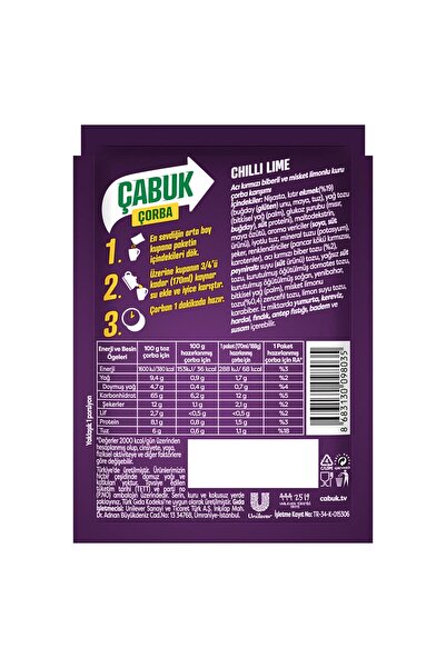 Knorr Çabuk Çorba Twist Chilli Lime 18 G x 12 Adet