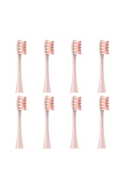 Choice1 8pcs Pink 8 PCS Replacement Brush Heads for Oclean X/ X PRO/ Z1/ F1/ One/ Air 2 /SE/Flow DuPont Soft