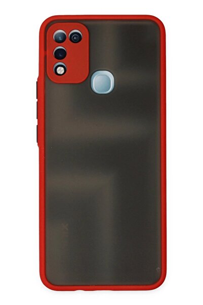 CepteToptan Myt09 Infinix Hot 10 Play Case Montreal Silicone Cover - Red