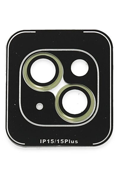 BUTİMAR'S Myt09 iPhone 15 Pvd Metal Camera Lens - Yellow