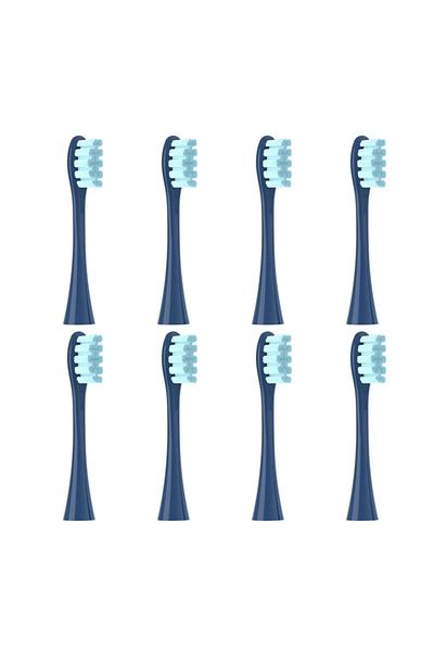 Choice3 8pcs Blue 8 PCS Replacement Brush Heads for Oclean X/ X PRO/ Z1/ F1/ One/ Air 2 /SE/Flow DuPont Soft