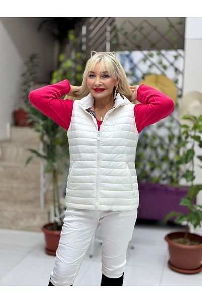 Punta Otantik T2090 Italian Double Sided Vest White