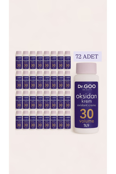 Dr. Goo Beauty 72 ADET MİNİ OKSİDAN 30 VOLUME %9