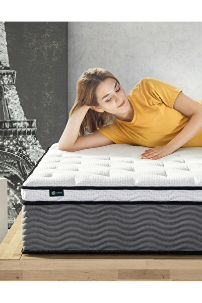 Zinus مرتبة هجينة True Support، مرتبة بحجم كينج في صندوق، ضمان 10 سنوات (203....