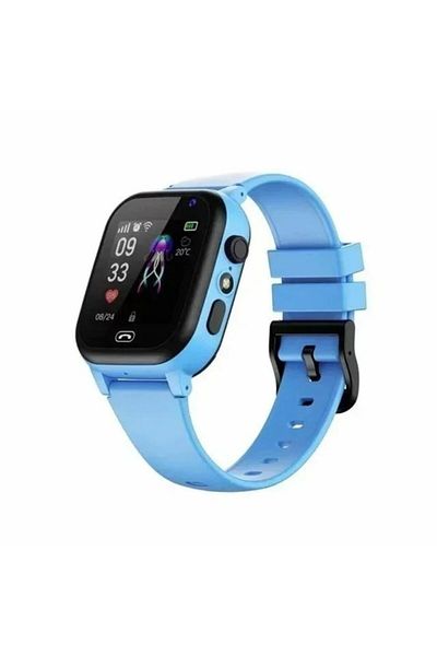 Mixbo Smartwatch for children with GPS tracking, calls, silicone strap, USB charging, compatible Vod