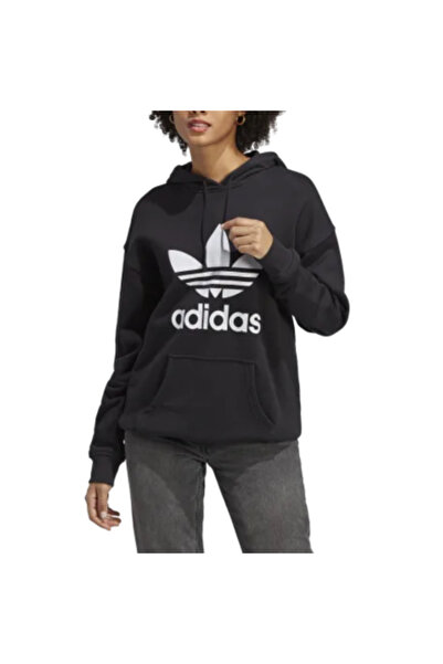 adidas Hanorac cu imprimeu de trefoil Adicolor