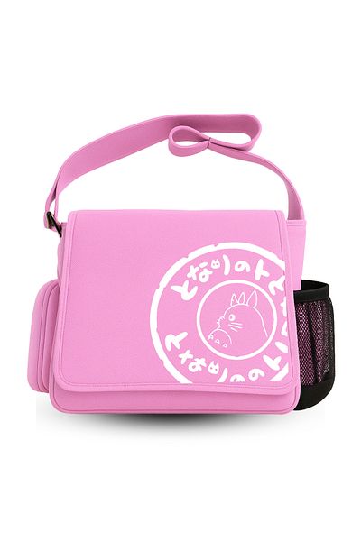 Touz Khaki Totoro Postman Bag Ellevanahakitotoro02