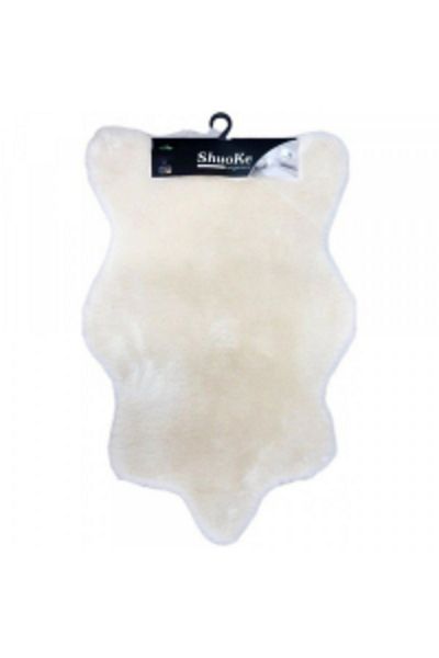 rotop Covoras din Blana Sintetica Alba 60x90cm