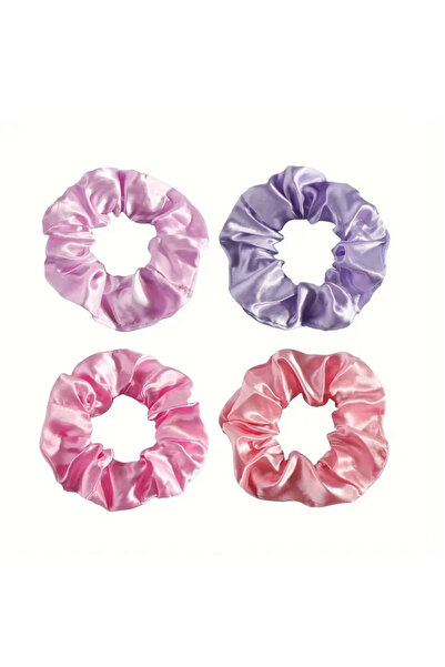 vikivin bebe Set de 4 agrafe de păr din satin colorat