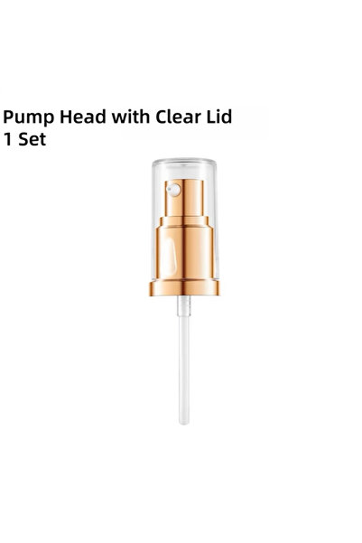 Choice4 مجموعة واحدة من رؤوس المضخة الشفافة لكريم الأساس السائل DW، موزع مضخة...