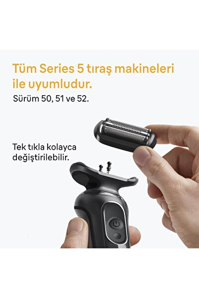 Braun Series 5 54B Tıraş Makinesi Yedek Başlığı