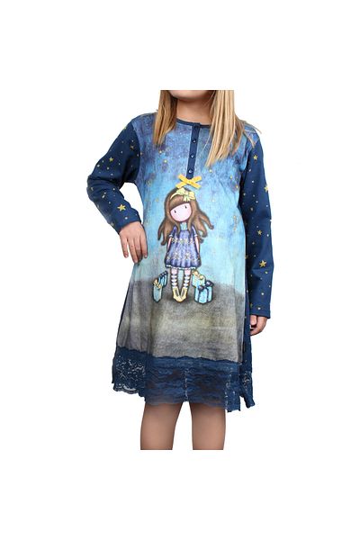 Santoro Gorjuss girls' nightgown Just Because 10 years