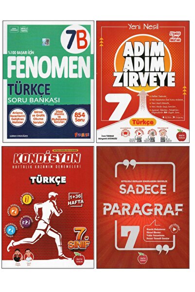 Fenomen Yayıncılık FENOMEN 7. SINIF 7B+NEWTON ADIM ADIM Z.+KONDİSYON TÜRKÇE+S...