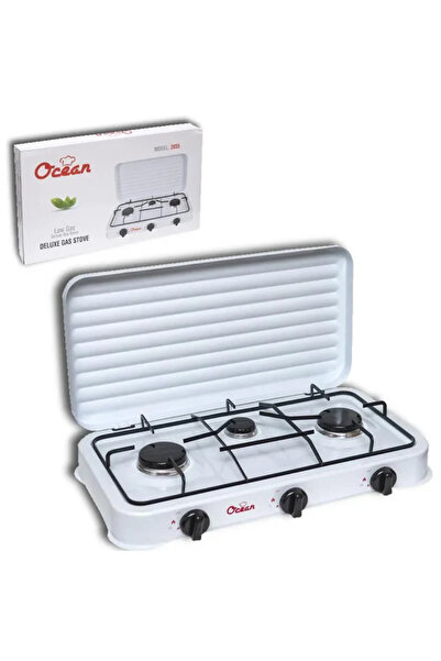 novim Aragaz cu 3 ochiuri portabil GPL