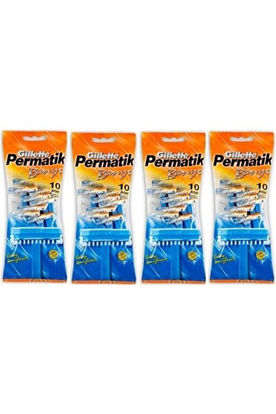 Gillette Baie Permatică 10 Bucăți x 4 Pachete