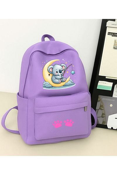 Toum Koala Printed School, Dershane, Course Backpack