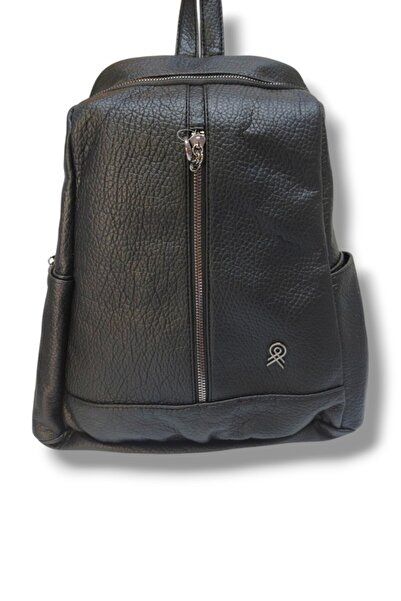 Cakgo 370-25 Γυναικεία τσάντα με λεπτομέρεια από δέρμα πλυμένο με κάθετο φερμ...