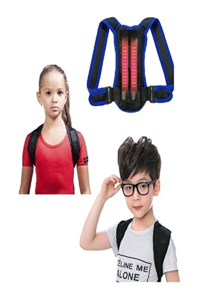 baffhome Unisex Çocuk Dik Duruş Korsesi Medikal Ortopedik Balenli Korse Bel S...