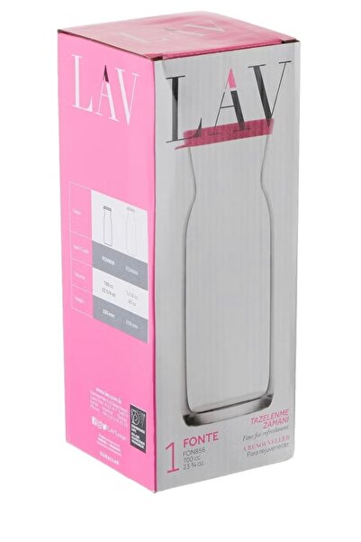 LAV Fonte Glass Jar 700 CC