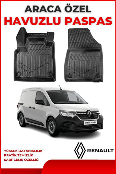ko kaliteoto Renault Kangoo Panelvan 2024-2025 Model Araca Özel Paspas Takımı
