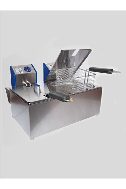 Tuğra Elektrikli 2500 WATT 5+5 Litre 1/2' Çift Gastronom Küvetli Fritöz