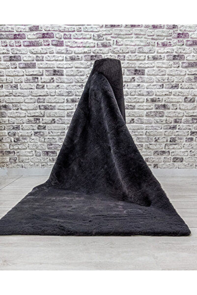 Apex Halı Polo 8706 Antrasit Yumuşak Dokulu Kaydırmaz Yıkanabilir Üst Kalite ...