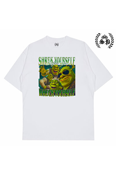 StartMore Shrek Your Self Wreck Your Self Vintage Y2K Tee t Shirt