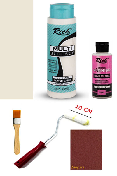 arttone Rich Multi Surface Alaçatı 500 CC Mobilya Dolap Boyama Seti