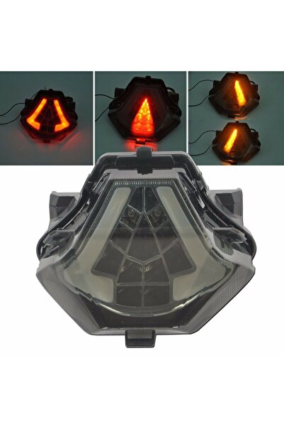 EVO MOTORS Stop Spate LED cu semnalizari Moto YAMAHA MT03 MT07 R3 R25