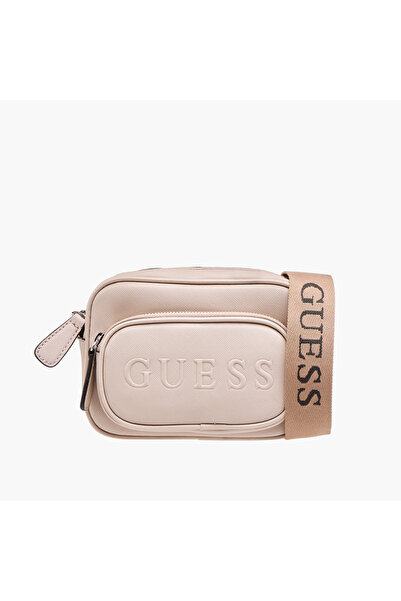 Guess Lya Mini Crossbody Bag with Zip Closure