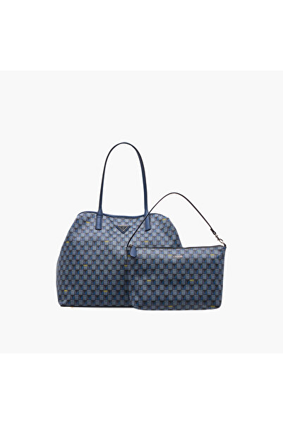 Guess G Wave Printed Tote Bag and Shoulder Bag Set