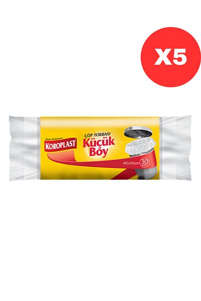 Koroplast Small Size Garbage Bag 30Pcs X5