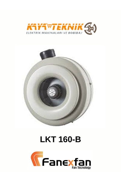 FANEXFAN YUVARLAK KANAL TİPİ RADYAL FAN LKT-160-B