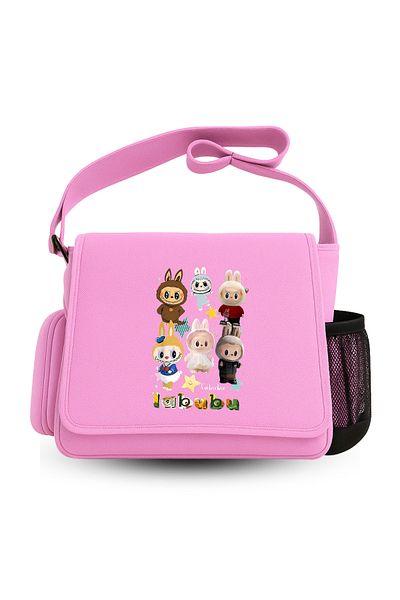 Toum Geantă unisex cu imprimeu Labubu