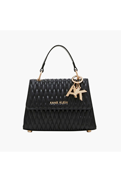 Anne Klein حقيبة يد مبطنة بمقبض علوي وتفاصيل ساحرة