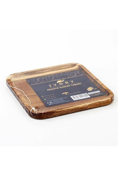 IVORY AKASYA 20 cm KARE SERVİS TABAĞI
