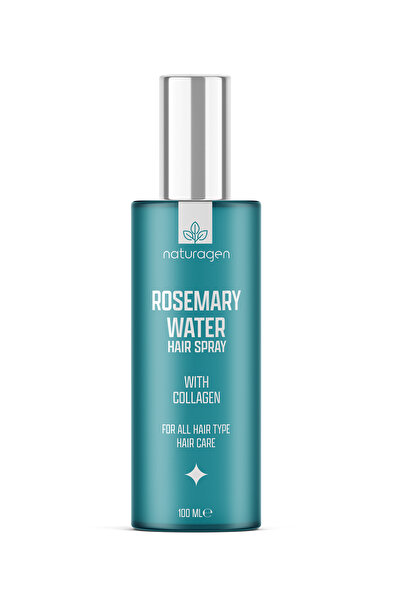 Naturagen Rosemary Water Hair Sprey 2X100ml - Kolajenli Saç Toniği-%100 Doğal Biberiye Mayalı