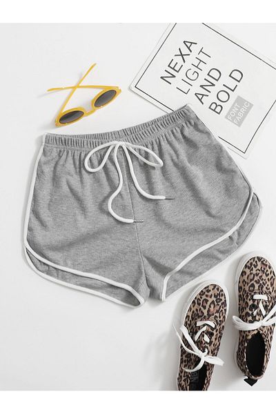 Gollinger Women's Mini Shorts - Piped Short Shorts